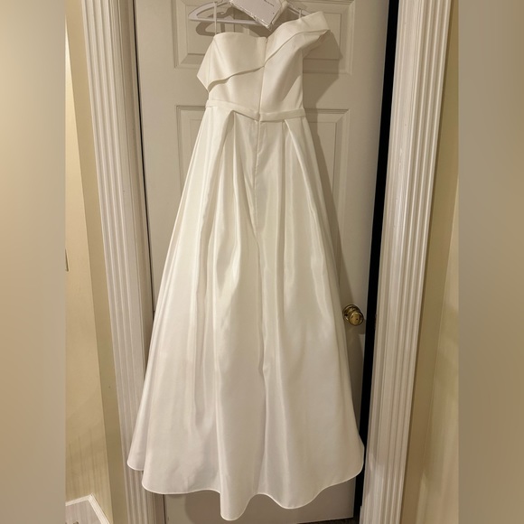 White Formal Maxi Dress - Picture 2 of 3